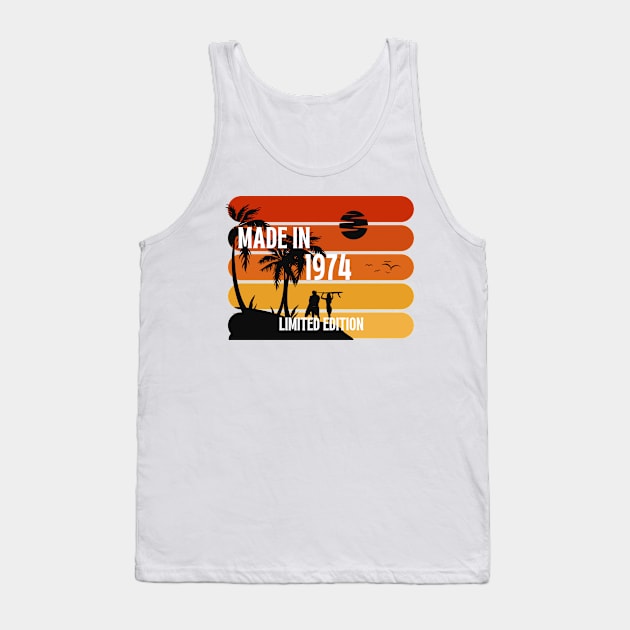 1974 Tank Top by smkworld